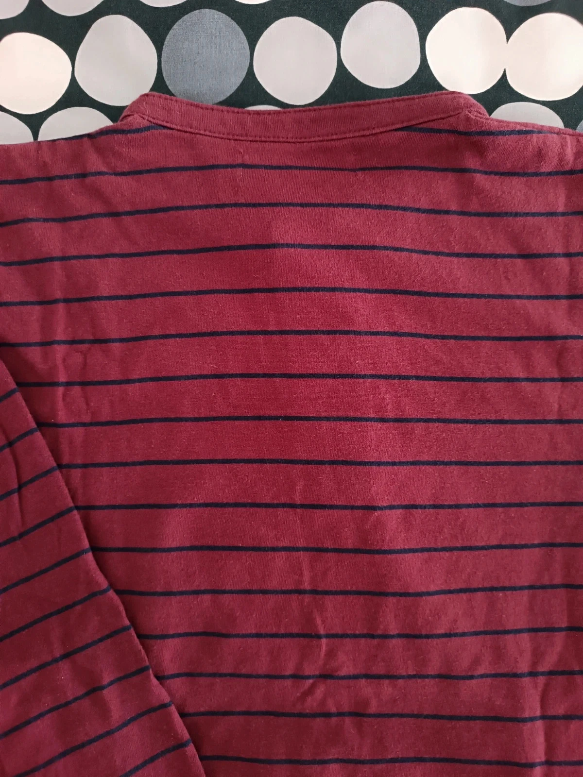 Camisola Zara niño 10 años rayas burdeos – photo 7